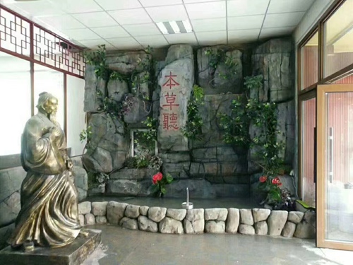 室內神马午夜视频假山
